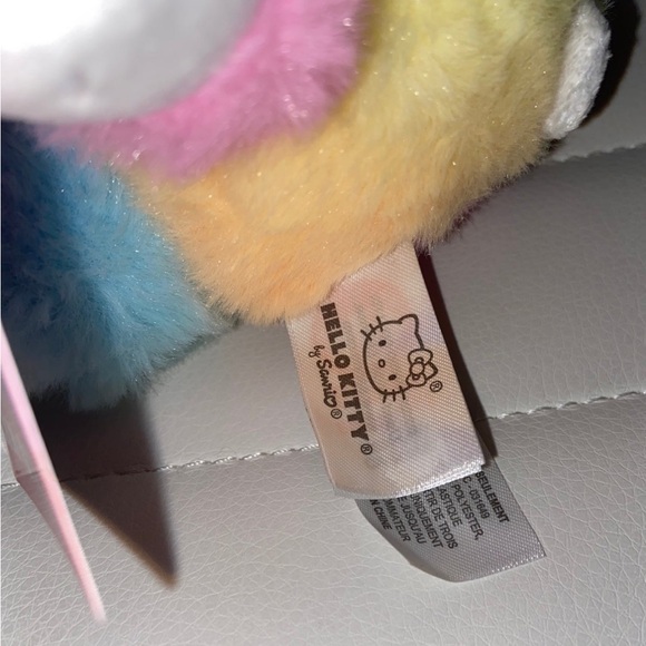 Sanrio Hello Kitty Rainbow Sherbet Costume 7" Plush Stuffed Girls Doll NWT - Picture 5 of 7